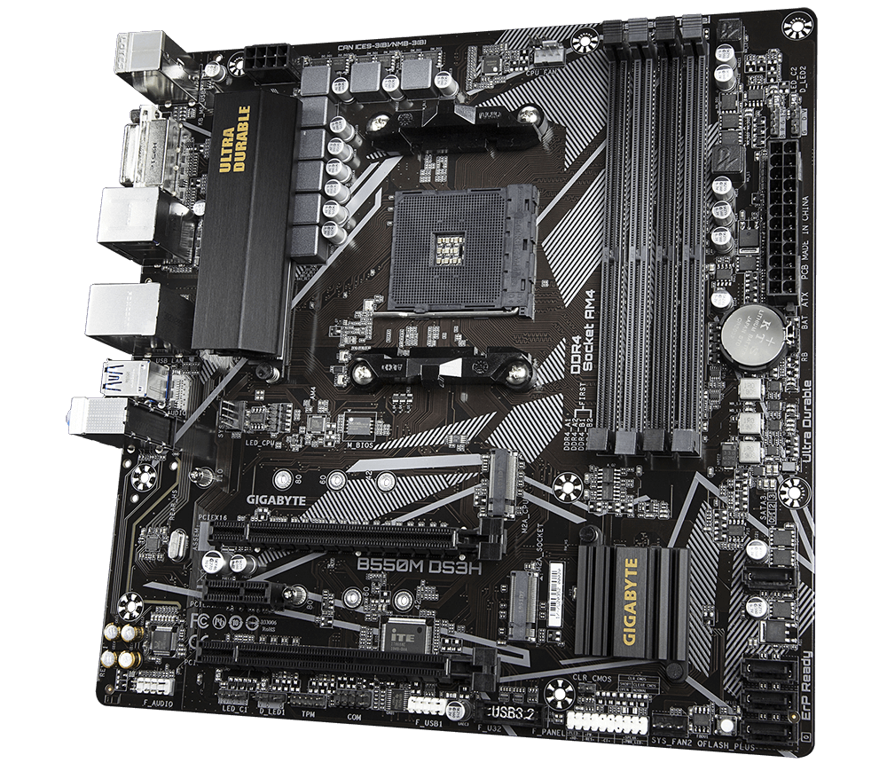 B550M DS3H Gigabyte Mainboard